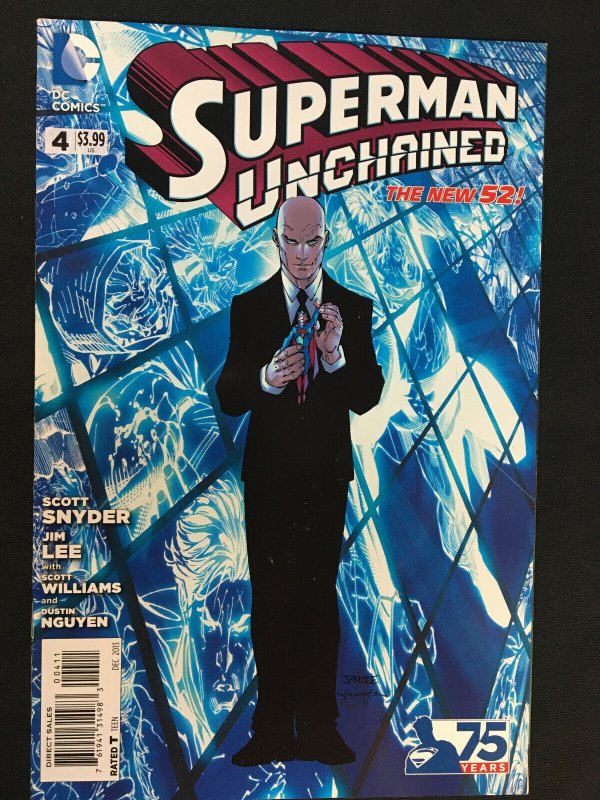 SUPERMAN UNCHAINED NEW 52 JIM LEE #1-9 VF-NM