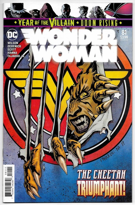 Wonder Woman #81 Main Cvr (DC, 2020) NM