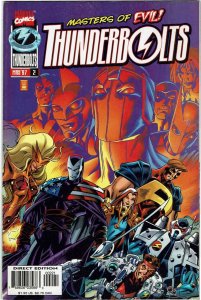 Thunderbolts #2 (1997 v2) Variant Cover VF+