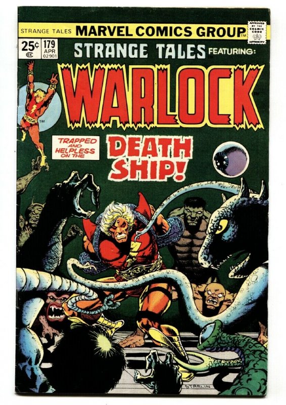 STRANGE TALES #179-WARLOCK-MCU-PIP THE TROLL-GOTG 1975