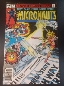 Micronauts #6 VF Marvel Comics c213
