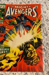 The Avengers #65 (1969)mightier than a sword  vs swordsman