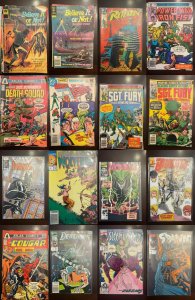 Lot of 16 Comics (See Description) Sgt Fury, Robin, Savage Combat Tales, Shad...