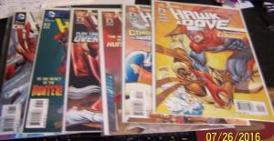 HAWK & DOVE COMIC lot of 6 issues  # 2 3 4 5 7 8 NEW 52 DC 2011 ROB LIEFELD