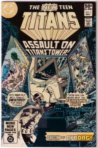 New Teen Titans (vol. 1, 1980) # 7 GD Wolfman/Perez, Dr. Light, Fearsome Five