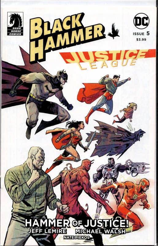 Black Hammer/Justice League: Hammer of Justice! #5 (2019) Justice League