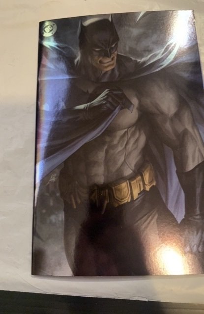 Batman #1 Stanley Artgerm Lau Blind Bag Foil Variant Cover DC 2025.