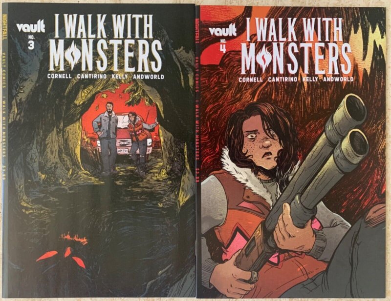 I WALK WITH MONSTERS 1-6 + I BREATHED A BODY 1-5 | 2 COMPLETE HORROR SERIES