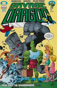 Savage Dragon, The #107 VF ; Image | With Robert Kirkman's Invincible