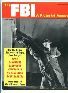 THE FBI A PICTORIAL REPORT #1 1957- Kansas City Massacre- Al Capone