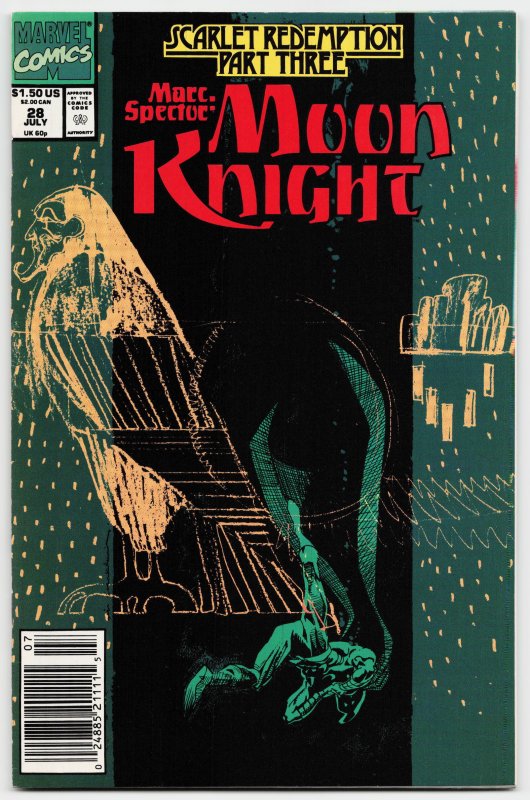 Marc Spector: Moon Knight #28 (1991) Moon Knight