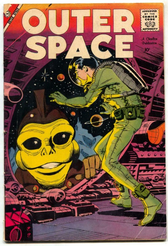 Outer Space #20 1958- STEVE DITKO- Charlton Comics VG