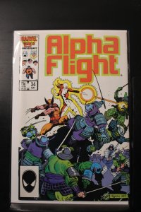 Alpha Flight #34 Direct Edition (1986)
