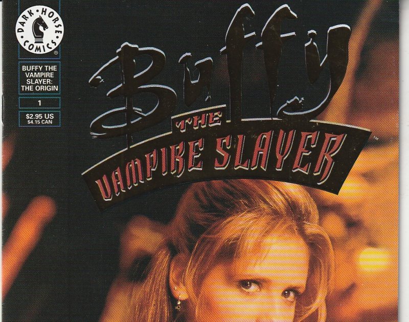 Buffy The Vampire Slayer The Origin # 1(DF Gold Foil Photo Variant w/C.O.A.)