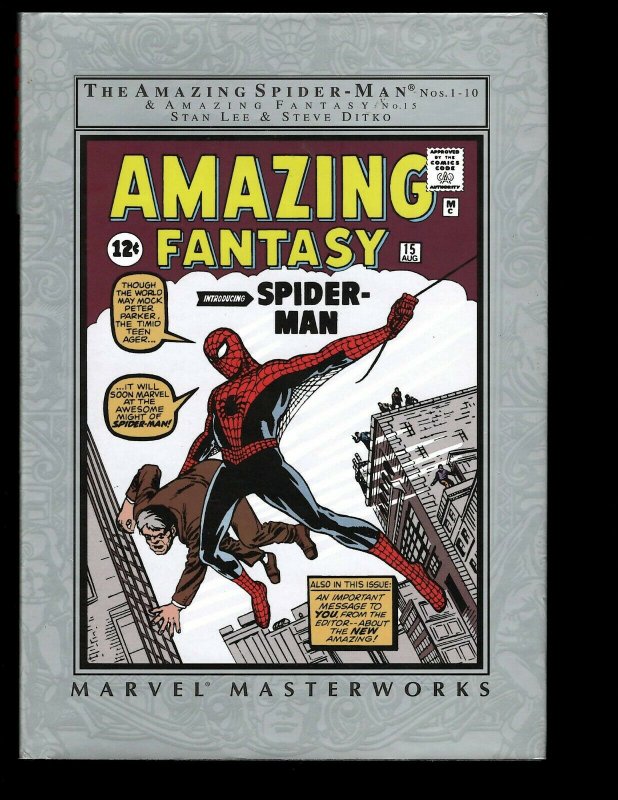 MARVEL MASTERWORKS Amazing Spider-Man Vol. # 1 Marvel Comic Book HARDCOVER NP13