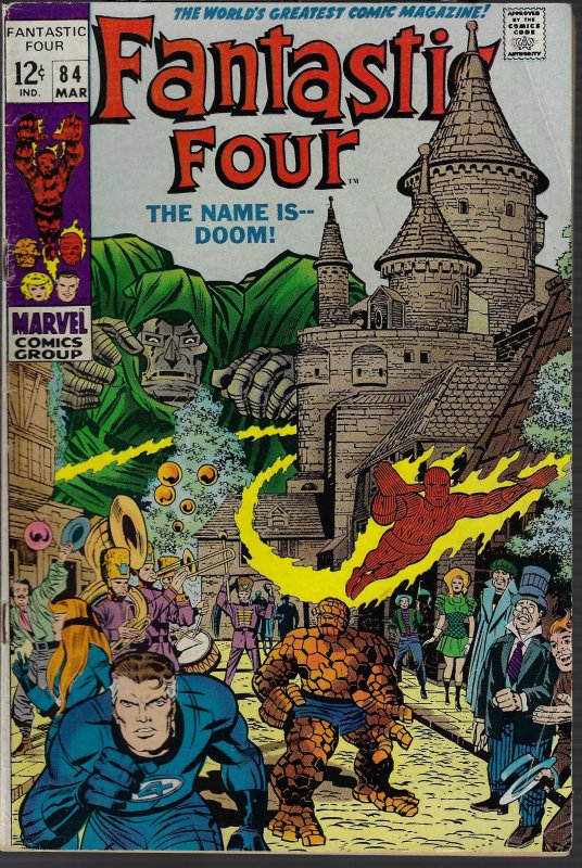 Fantastic Four #84 (Marvel, 1969) VG/FN