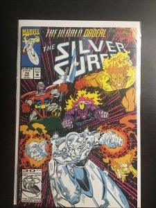 SILVER SURFER (Vol. 3) #74 VF, Direct Marvel Comics 1992 Stock Image