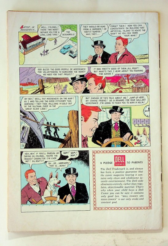 Rin Tin Tin #10 (Sep-Nov 1955, Dell) - Good+