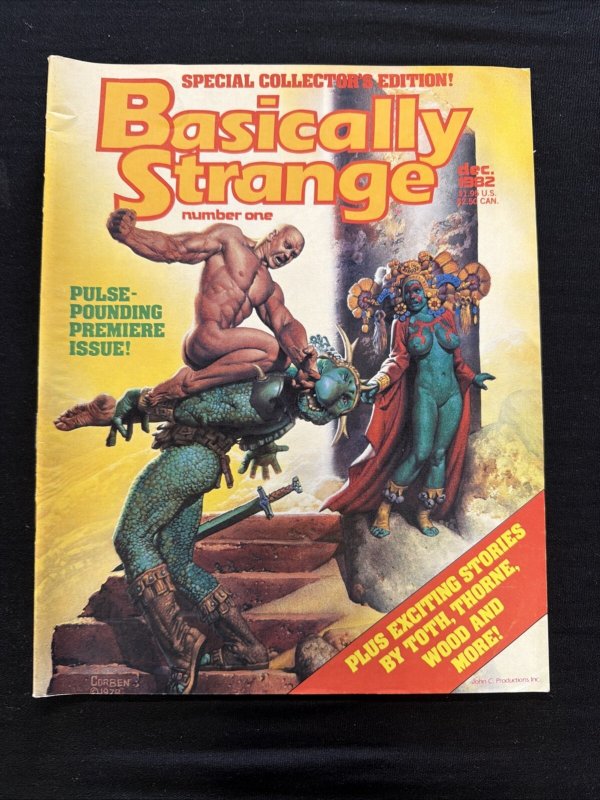 Basically Strange #1 1982 Brian Jacobs Alex Toth Wally Wood Corben Cvr  2 Copies