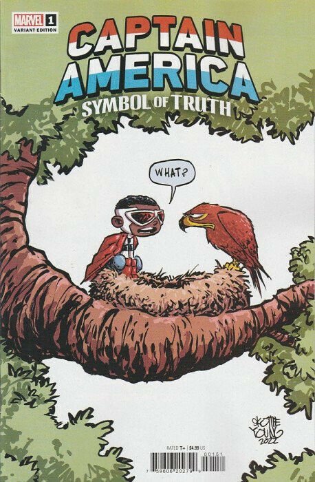 Captain America Symbol of Truth #1 Skottie Young Variant Marvel Comics 2022