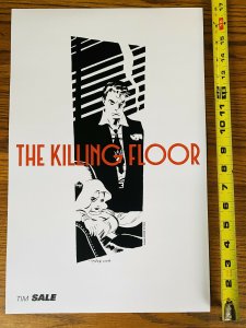 TIM SALE THE KILLING FLOOR 11x17 ART PRINT 2008 NAKED FAT RAVE SDCC Portfolio