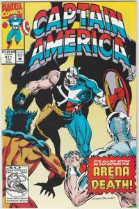 Captain America #411 (Jan-93) NM+ Super-High-Grade Captain America