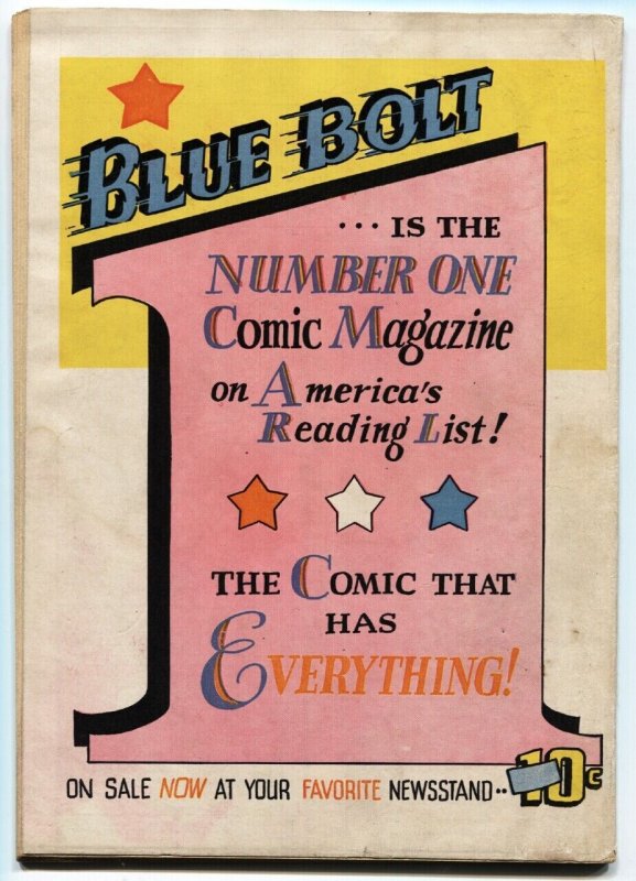 TARGET VOL 3 #5 1942-NOVELTY PRESS-BASIL WOLVERTON ART-CHAMELEON