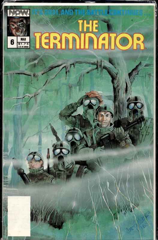 The Terminator #6 (1989) The Terminator