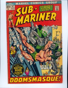 Sub-Mariner #47 (1972) Doctor Doom!