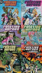 RELATIVE HEROES  (2000) 1-6  Superman apps!