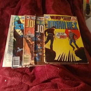 Weird Western Tales 24 31 37 57 Jonah Hex 23 Dc Comics Lot Run Set Collection...