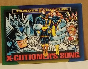 1993 Marvel Universe #154 X-Cutioner's Song