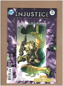 Injustice Gods Among Us: Year Five #18 DC Comics 2016 Deathstroke NM- 9.2