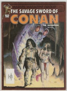 The Savage Sword of Conan #94 Robert E. Howard VF+