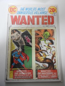 Wanted, The World's Most Dangerous Villains #9 (1973)