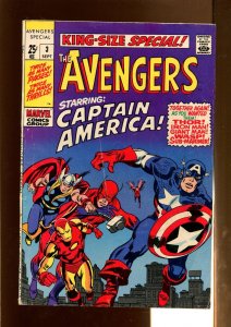 Avengers #3 - Jack Kirby Art! (4.0) 1969