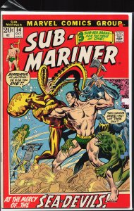 Sub-Mariner #54 (1972) Namor the Sub-Mariner