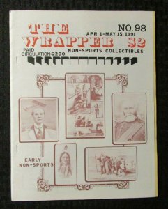 1991 THE WRAPPER Non-Sports Collectibles Fanzine #98 FN+ 6.5 Early Cards