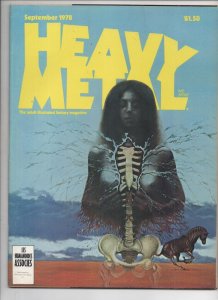 HEAVY METAL #18, VF, September 1977 1978, Bissette, Corben Moebius more in store