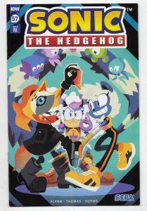 Sonic The Hedgehog #57 1:10 Idw Publishing 2023 Nathalie Fourdraine Incentive V