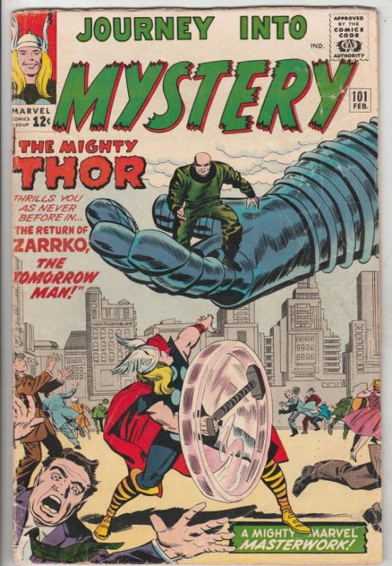 Journey into Mystery #101 (Feb-64) VG+ Affordable-Grade Thor