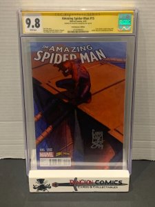 Amazing Spider-Man Vol 3 # 15 ComicXposure CGC 9.8 2015 SS Camuncoli [GC39]