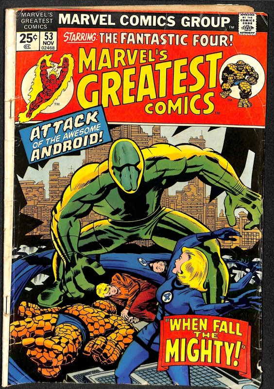 Marvel's Greatest Comics #53 (1974)