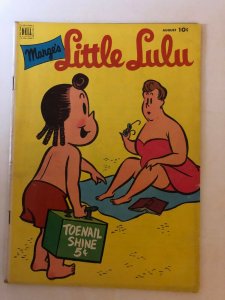 LITTLE LULU 50 VERY GOOD August 1952  Ralph Kiner strip on back cover