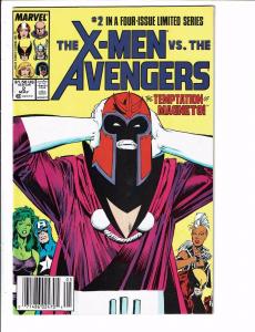 X-Men Vs. The Avengers Complete Marvel Comics Ltd Ser # 1 2 3 4 Wolverine J59