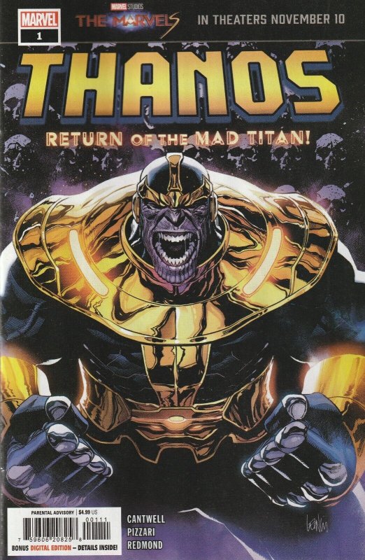 Thanos # 1 Cover A NM Marvel 2023 [T9]