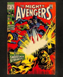 Avengers #65 The Swordsman Strikes!
