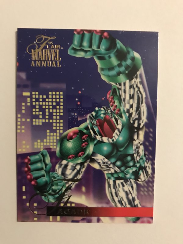 FACADE #54 card : Marvel Annual 1995 Flair; NM/M; base, Spider-Man