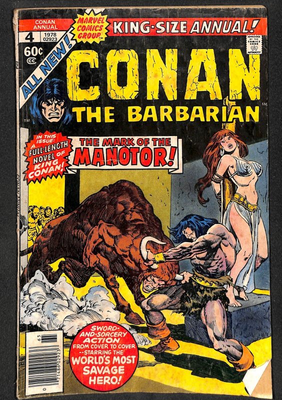 Conan the Barbarian Annual #4 (1978)