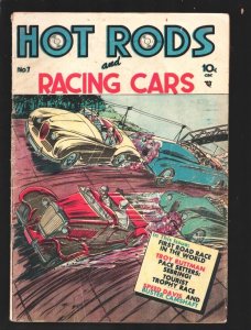 Hot Rods and Racing Cars #7 1952-World's First Auto Race-Troy Ruttman Indy 50...